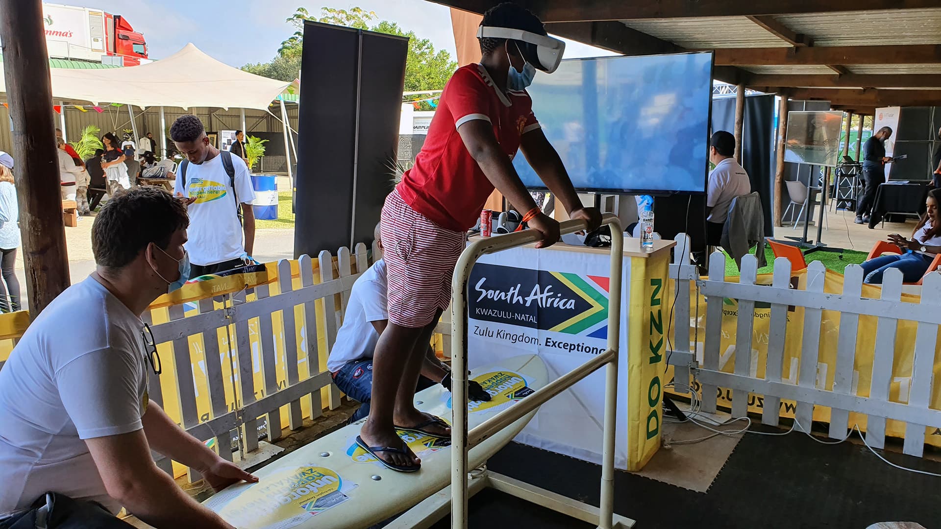 VR event in Durban